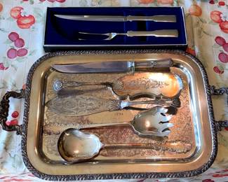 Towle Carving Set Other Serving Pieces