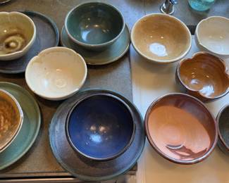 A Mixed Lot of Stoneware