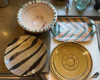 Hand Built Ceramic Pottery Collection
