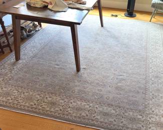 Wool Turkish Oushak Rug