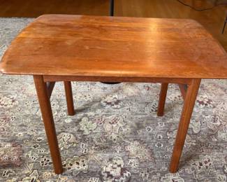 MCM Wood Accent Table