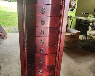 LARGE JEWELRY ARMOIRE