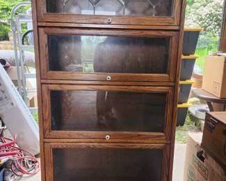 ANTIQUE BARRISTER BOOKCASE