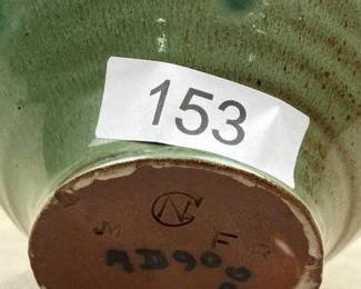 Rare Newcomb College Pottery Handled Vase