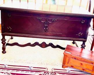 Vintage Ornate Cedar Chest