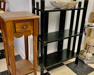 Shelf and table