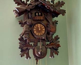 After the Hunt Cuckoo Clock