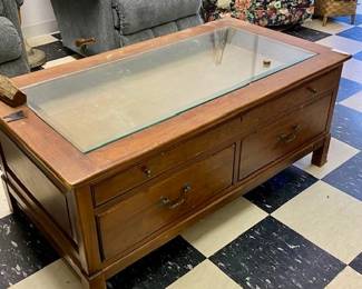 Timberland DIsplay table