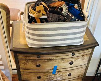 Basket of belts for women. I own two.