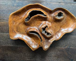 Petrified Wood Sculpture.