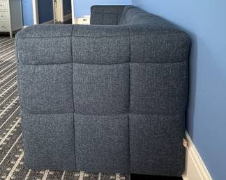 Pottery Barn Teen Baldwin Sofa Set in Denim. Has Additional Middle Section. Measures 96" W x 30" D As Shown. Photo 3 of 4.