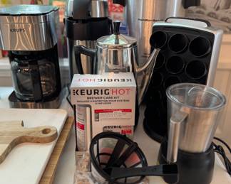 Coffee Makers & Accessories.