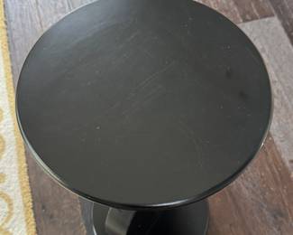 Sculptural Martini / Accent Table. Measures 14" D x 24" H. Photo 2 of 2.