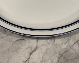 67-Piece Dansk Bistro Dinnerware: Set of 12 Dinner Plates, Set of 11 Salad Plates, Set of 8 Pasta Bowls, Set of 11 Cereal Bowls, Set of 11 Dessert Plates, Serving Bowl, Set of 11 Mugs & Salt & Pepper Shaker. Photo 2 of 5.