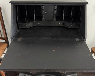 Chinoiserie Drop Front Writing Desk. Measures 30" W x 18" D x 41" H. Photo 2 of 4.
