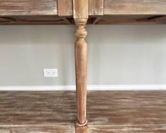 Rustic Console with Drawers - 3 Available. Each Measures 70" W x 16" D x 32" H. Photo 2 of 3.
