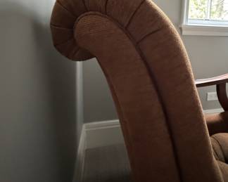 Vintage Tufted Recliner. Measures 28" W. Photo 3 of 3.