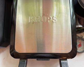 Krups Waffle Maker.