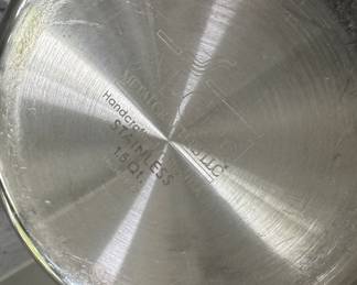 All Clad 1.5 & 3 Quart Saucepans with Lids - Photo 4 of 4.
