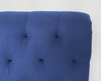 Pottery Barn Chesterfield Tufted King Size Sleigh Bed. Photo 2 of 3.