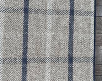 Lewis Home Plaid Rug. Measures 15' 6" x 12' 4". Photo 2 of 2.