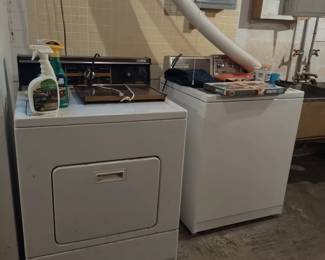 Washer and dryer