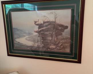 Ben Hampton print "River Bend"