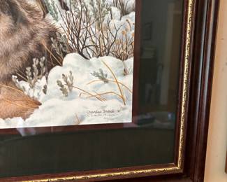 Charles Frace' signed & numbered lithograph