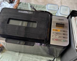 Zojirushi bread maker