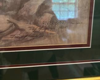 Ben Hampton print "River Bend"