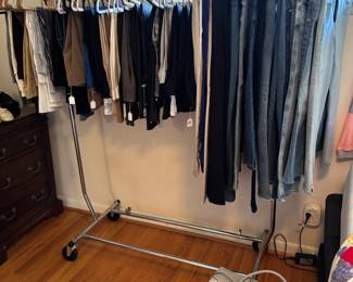 Very nice name brand clothing (most never worn)