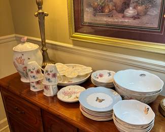 Lenox "Butterfly Meadow" Porcelain Set