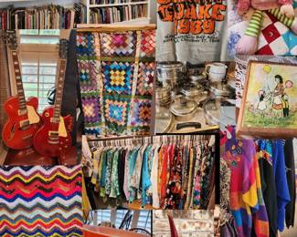 This promises to be a fun-filled sale! So much stuff..you will be delighted with your finds! We have a lot of 1980's treasures in this sale..check out all 712 photos!