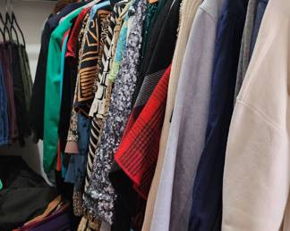 lots of luggage and the clothes are unbelievable, great quality and so much here