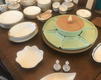 3 sets of china!