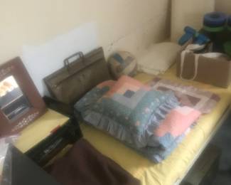 Sleeping cot, linens!