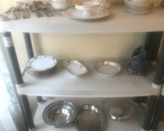 Silver plated pieces!