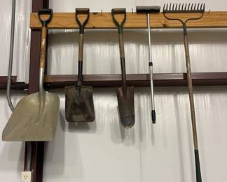 SHOVELS, RAKES AND MORE