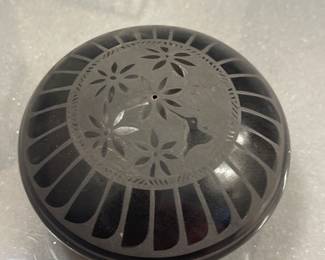 DECORATIVE ETCHED BOWL