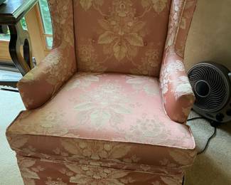 Upholstered armchair