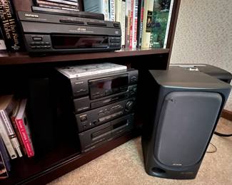 Aiwa stereo system....