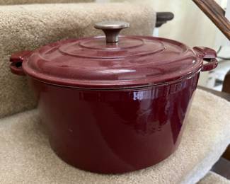 Cast iron pot made in France