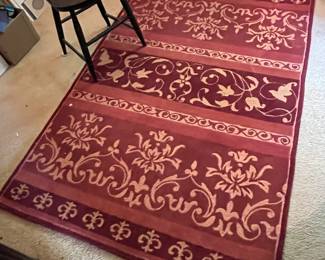 4' x 6' wool rug....