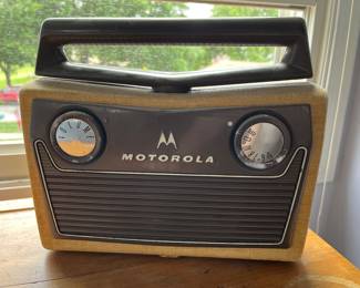 Vintage Motorola portable radio