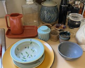 Pottery items