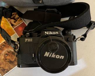 Nikon FE2 camera