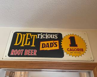 Root beer sign