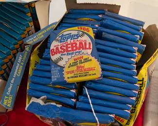 Baseball tops cards