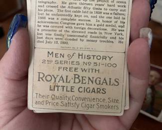 Back of cards
