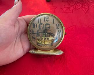 Gold dust clock
